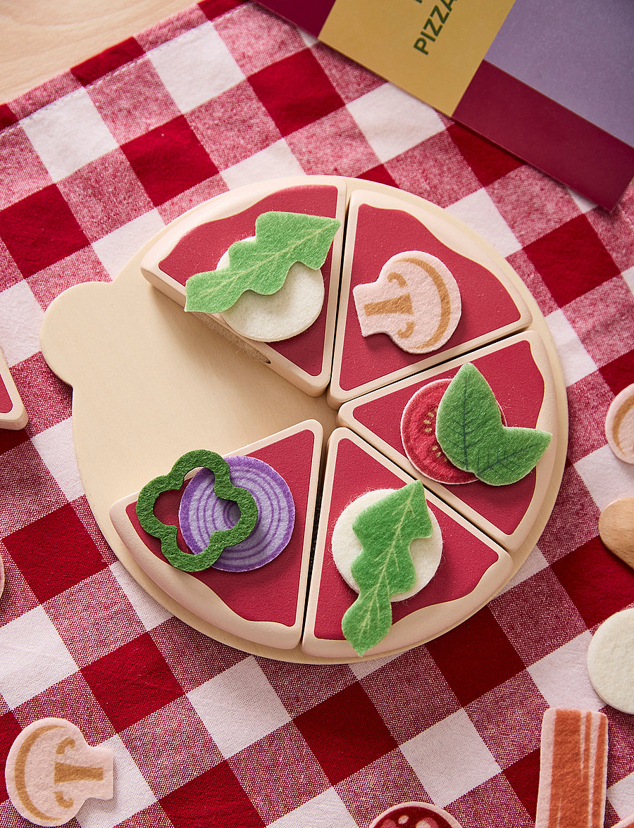 Kid's Concept - Pizza kit KID'S HUB - mängutoit ja -koogid - multi coloured - 5