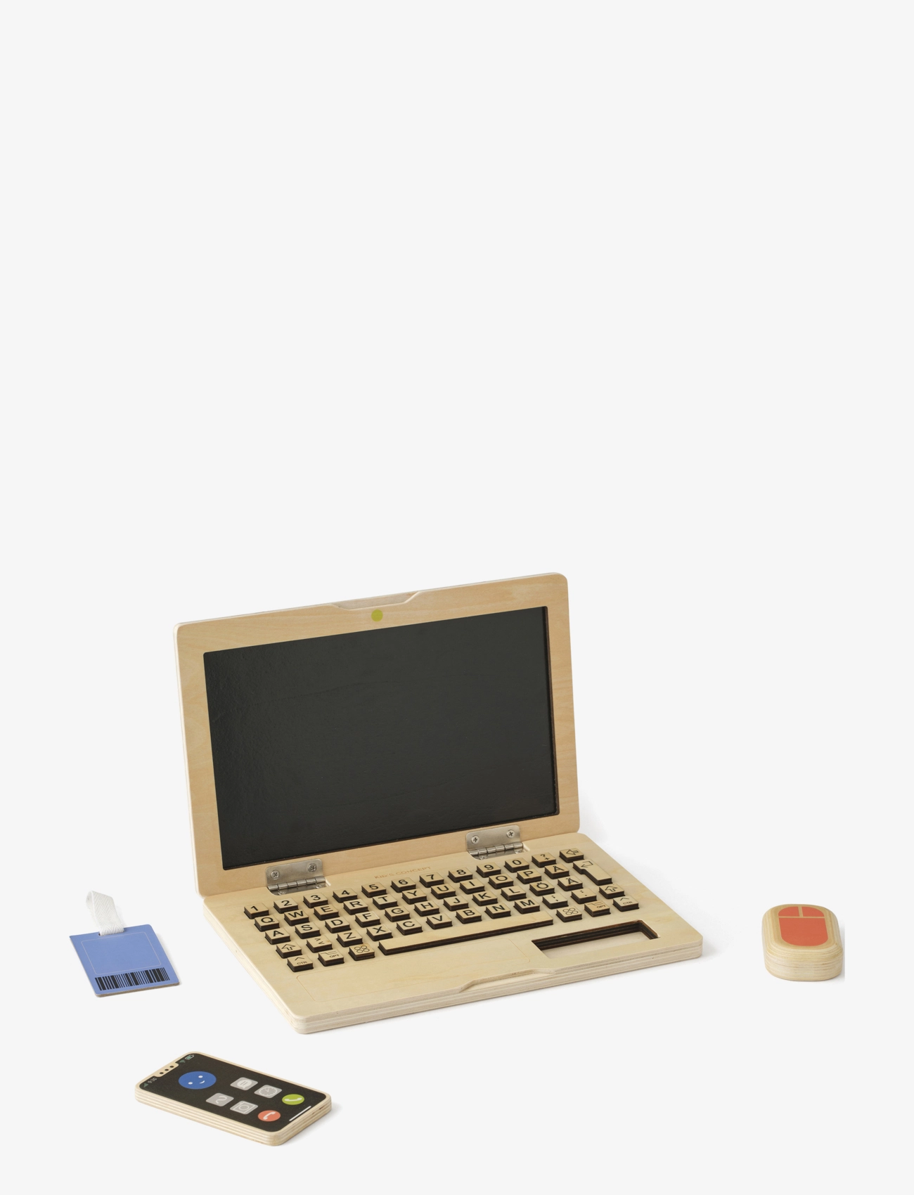 KID'S CONCEPT Computer Play Set Kid's Hub Patterned - One Size - Kinder