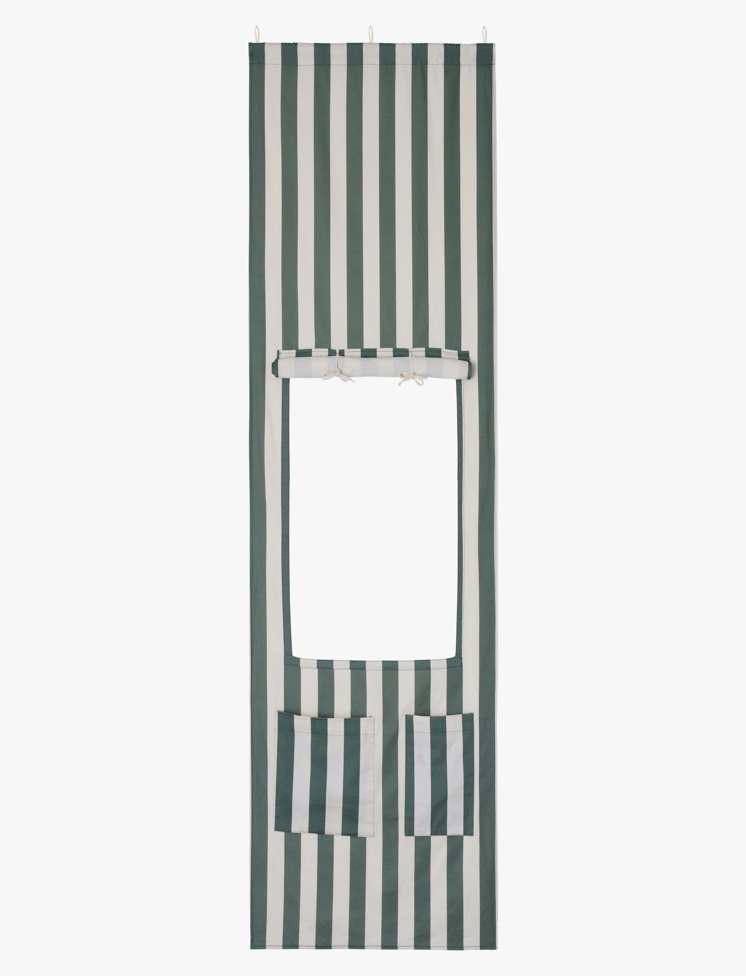 Kid's Concept Doorway Kiosk Stripe Green, One Size, Role Play, Grün - Toy Market Stalls & Accessories, Kinder