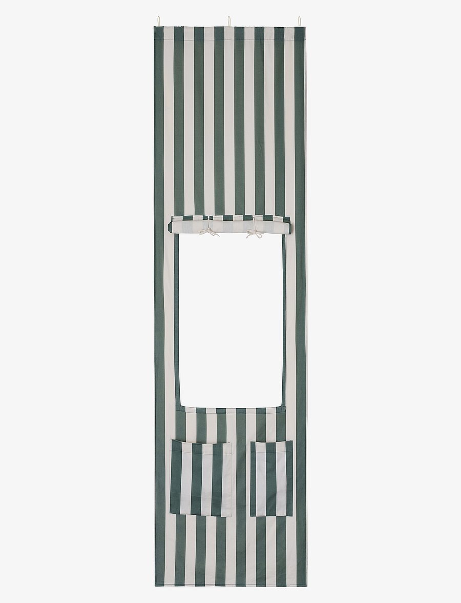 Kid's Concept - Doorway kiosk stripe green - spielzeugmarktstand - green - 0