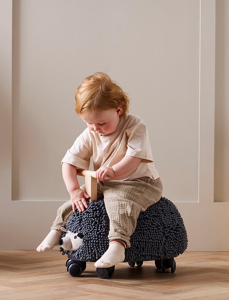 Kid's Concept - Ride along hedgehog EDVIN - aufsitzspielzeug - grey - 0