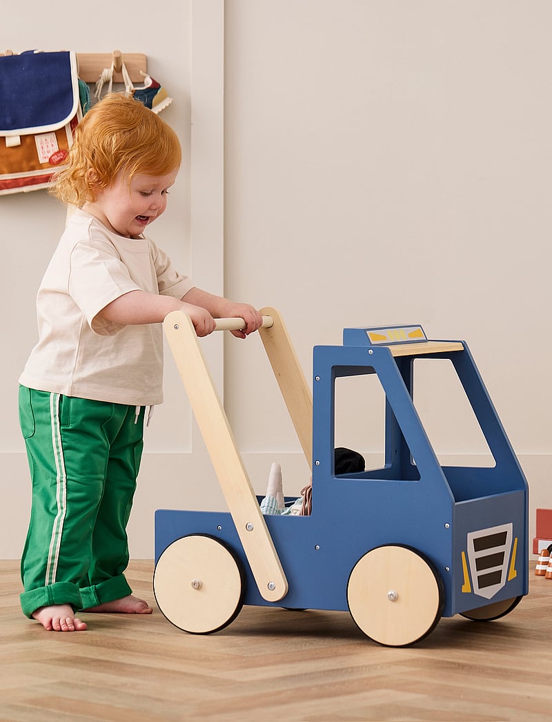 Kid's Concept - Walker truck AIDEN - lauflernhilfen - blue - 0