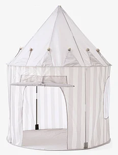 Play tent stripe grey STAR, Kid's Concept