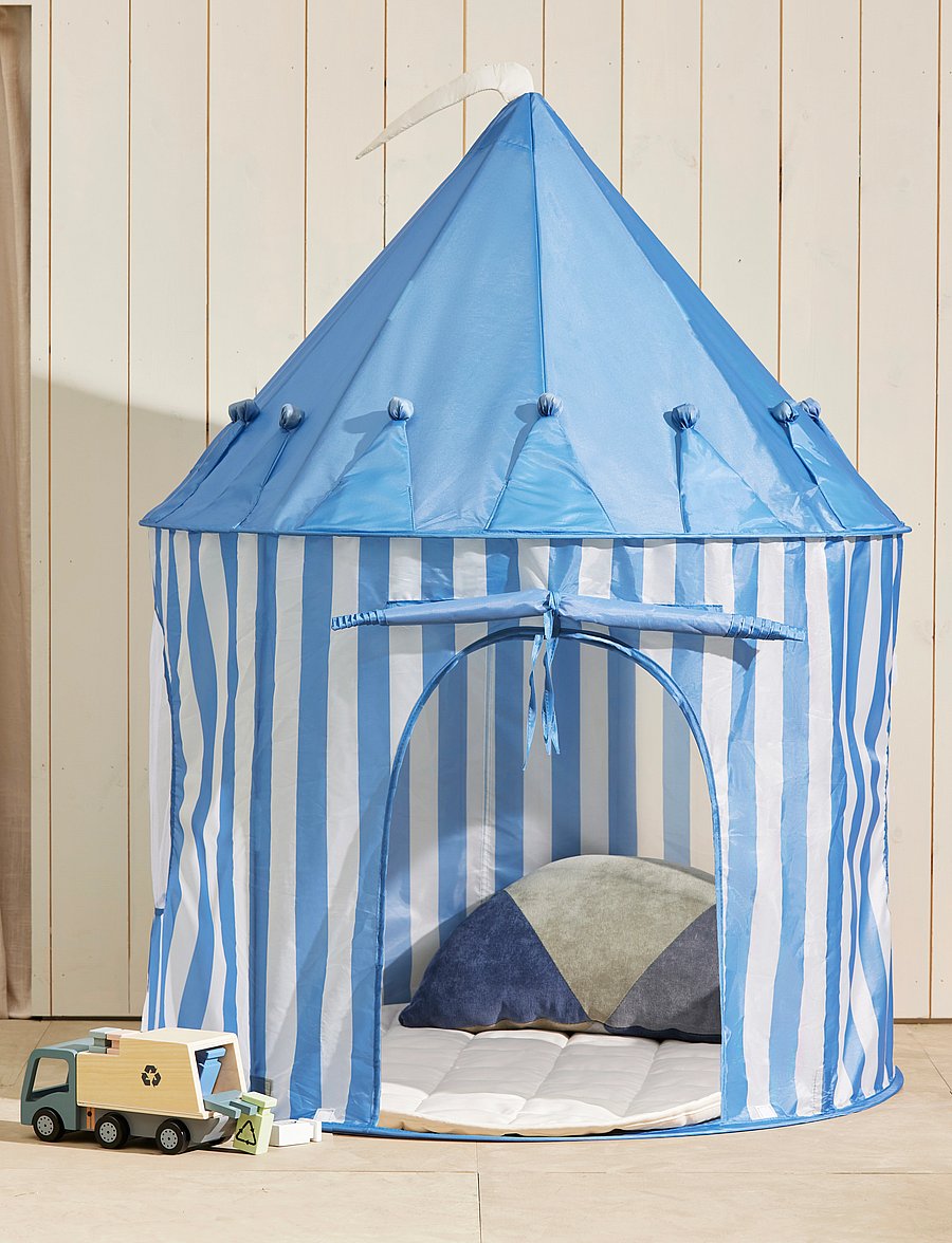Kid's Concept - Play tent stripe blue STAR - blue - 2
