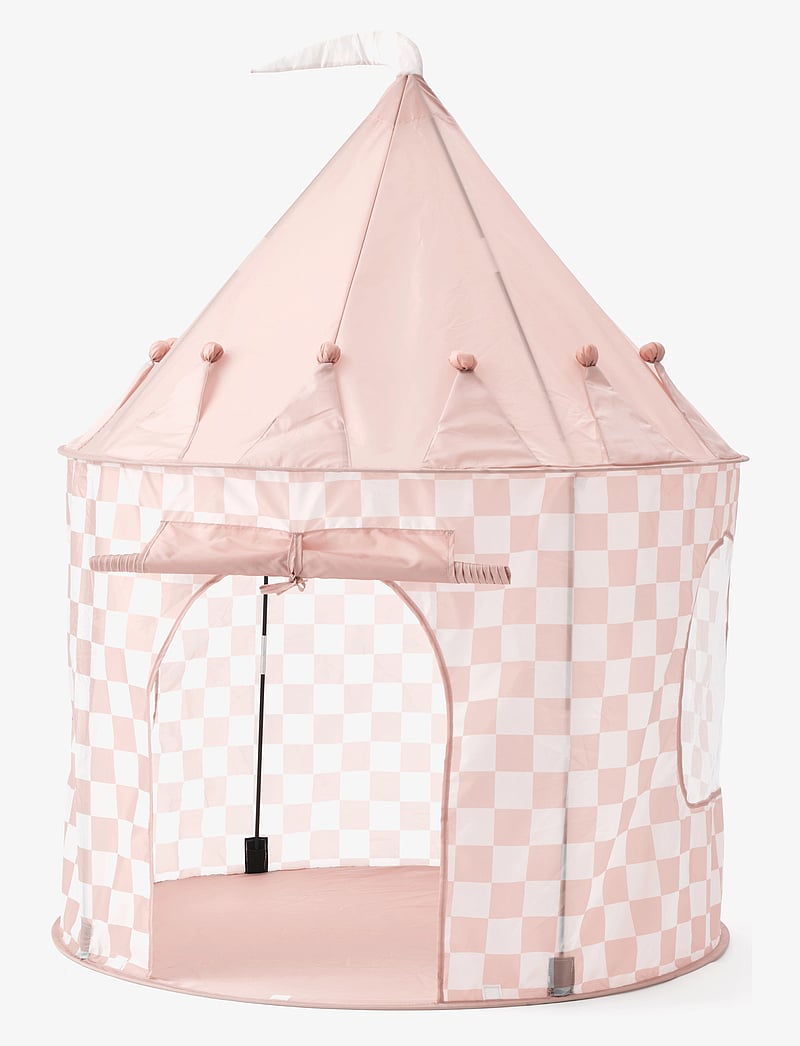 Kid's Concept - Play tent check apricot STAR - spielzelte und -tunnel - multi - 1