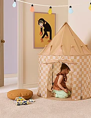 Kid's Concept - Play tent check yellow - leikkiteltat - yellow - 2