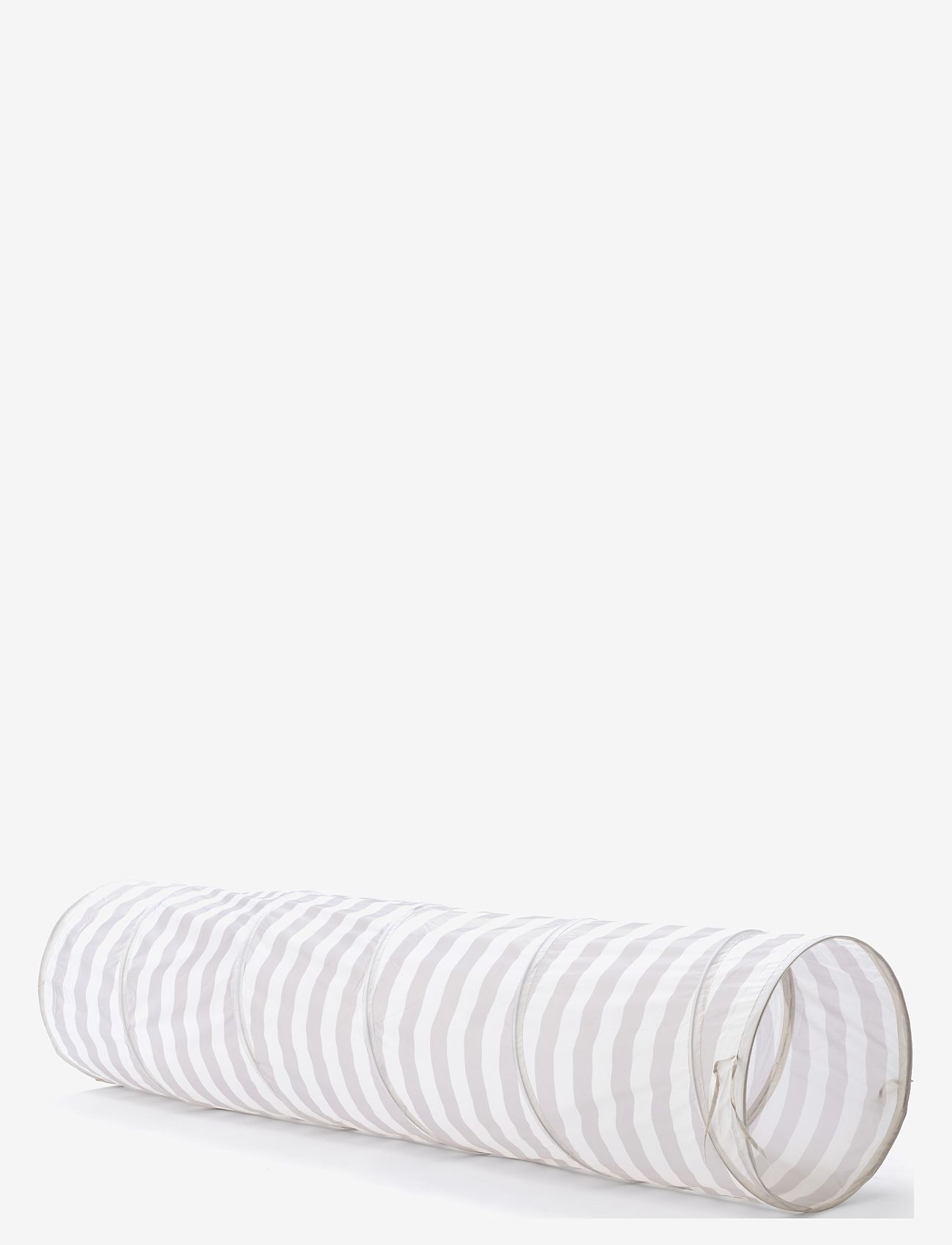 Kid's Concept - Play tunnel stripe grey STAR - legetunneler - grey - 1
