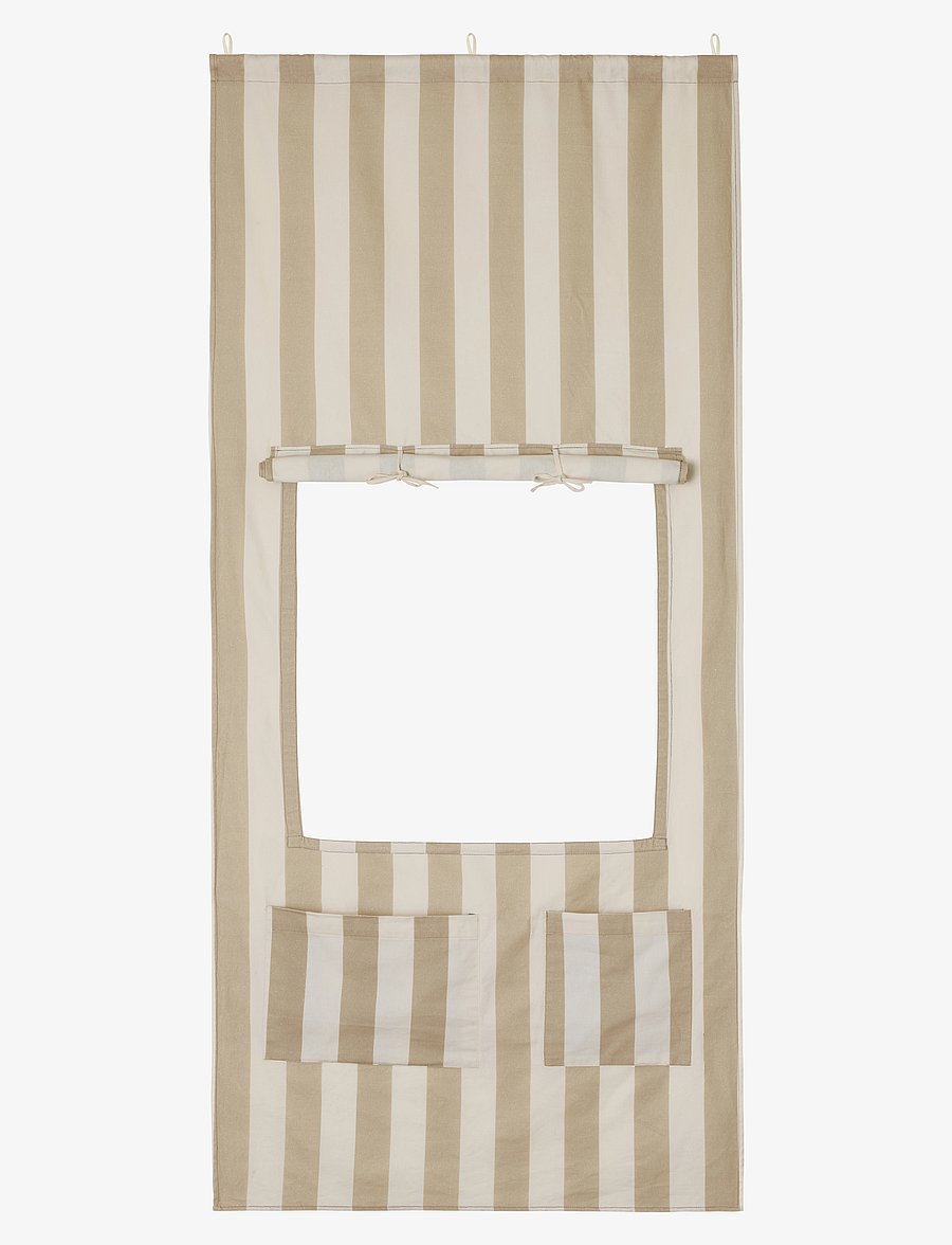 Kid's Concept - Doorway kiosk stripe beige - spielzeugmarktstand - multi - 1
