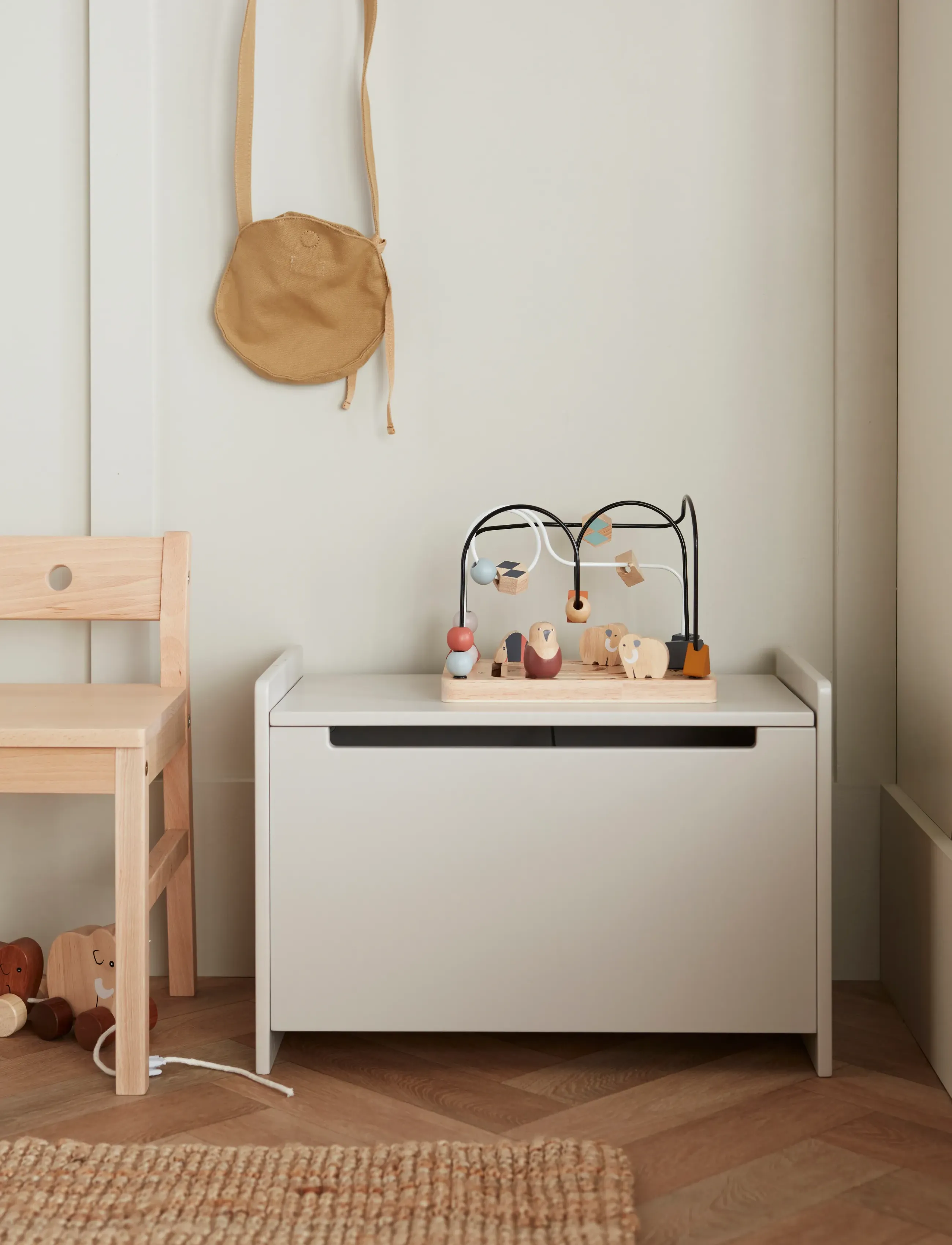 Kid's Concept - Chest grey - daiktų laikymo dėžės - grey - 3