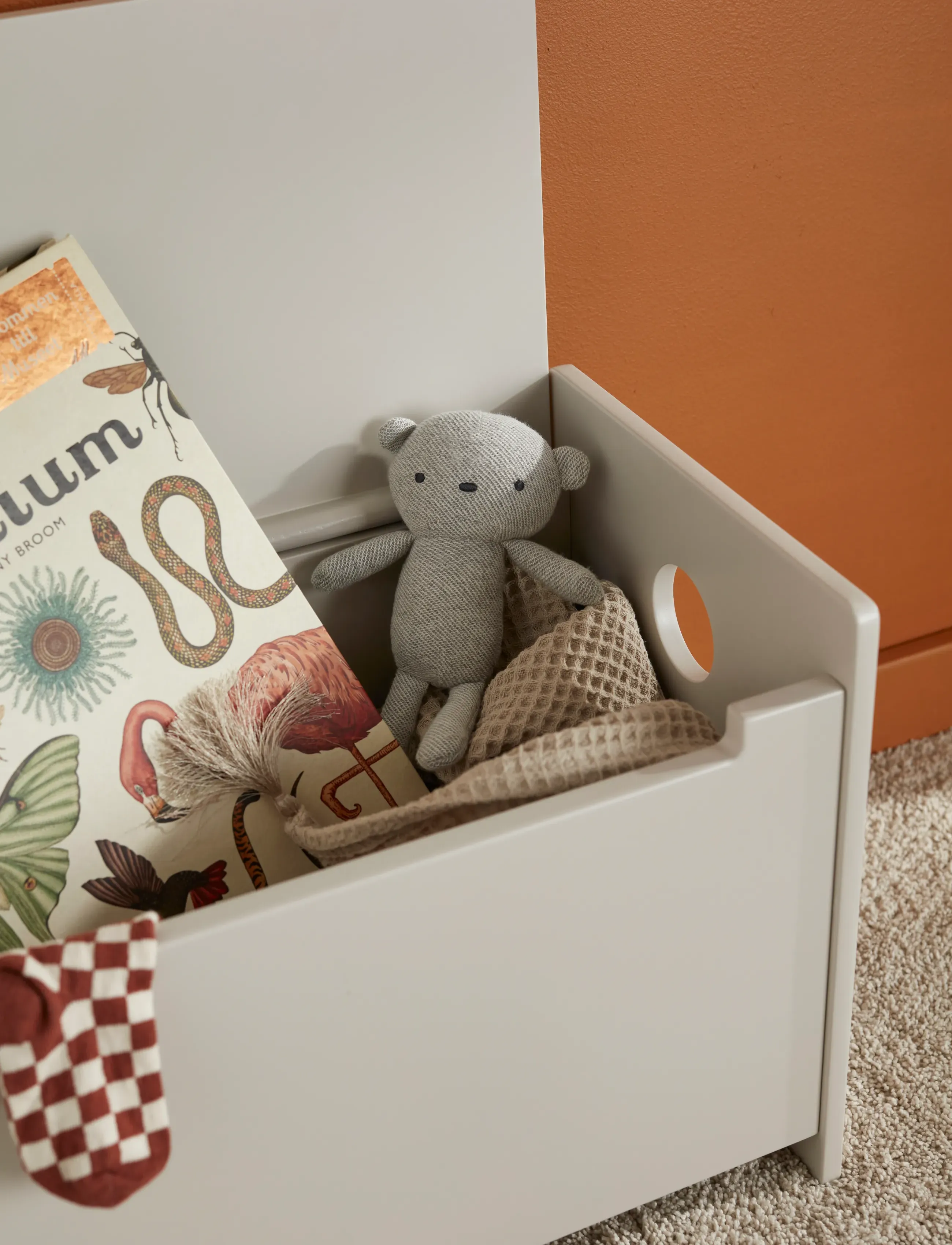 Kid's Concept - Chest grey - daiktų laikymo dėžės - grey - 4