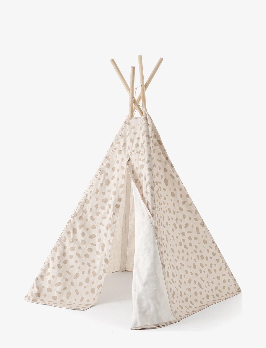 Kid's Concept - Tipi tent dot - spielzelte und -tunnel - white - 1