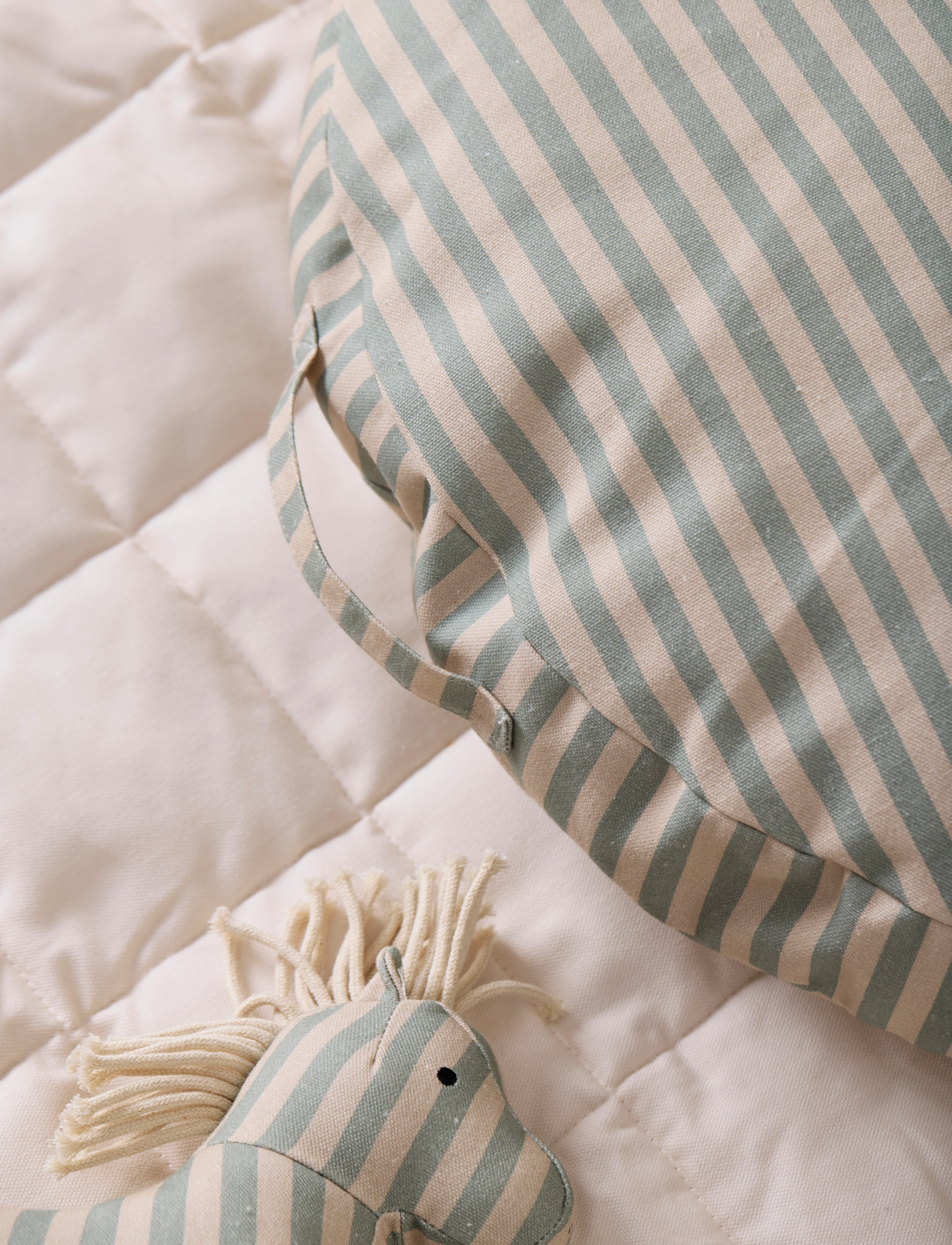 Kid's Concept - Floor cushion 60cm stripe - multi coloured - 5