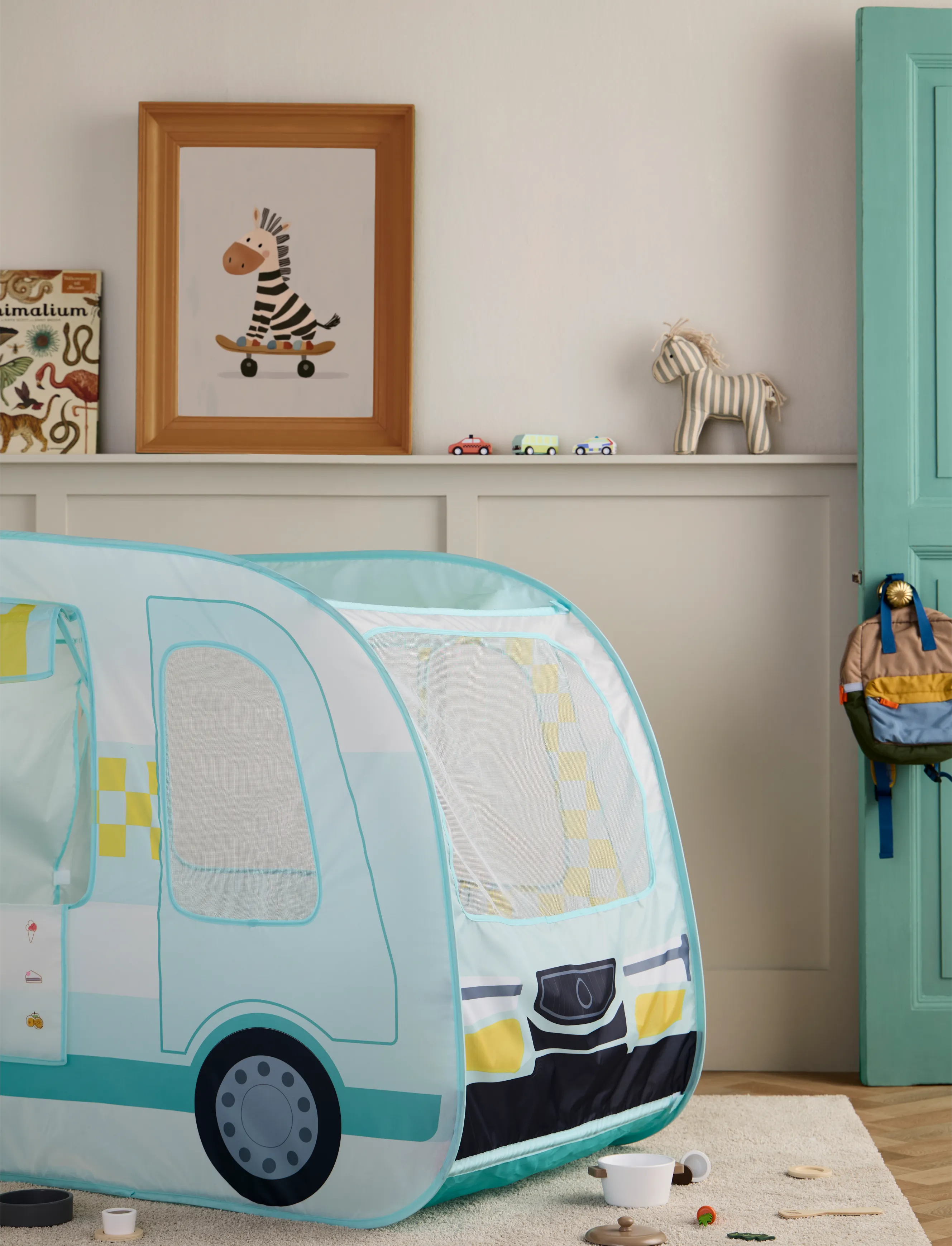 Kid's Concept Food Truck Tent Kid's Hub, One Size, Blue, Børneindretning > Dekorationstilbehør-Detaljer, Børn