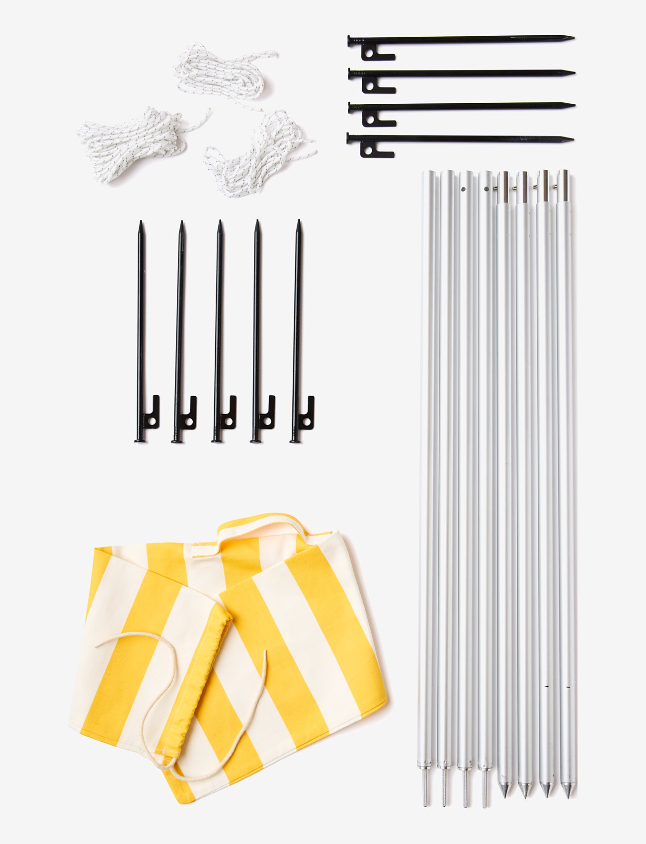 Kid's Concept - Beach tent yellow - välimööbel - yellow - 1