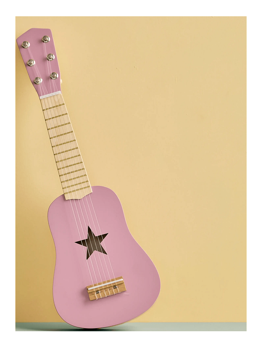 Kid's Concept - Guitar dark pink - hljóðfæri - pink - 2