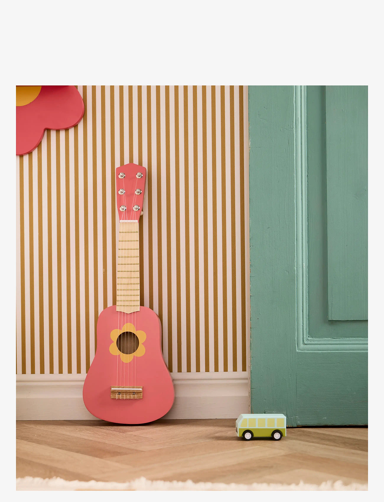 Kid's Concept - Guitar flower pink - musikinstrumenter - pink - 2