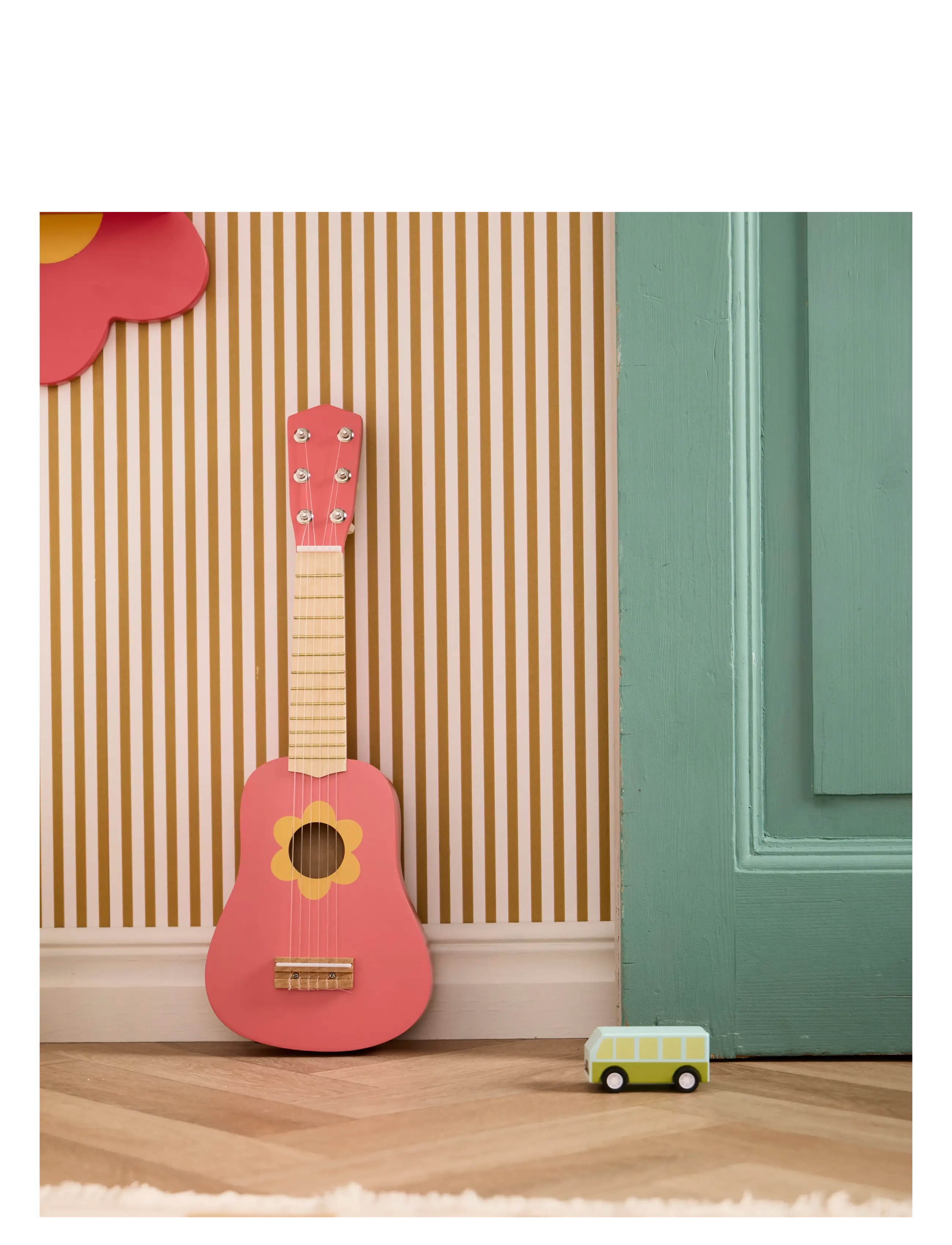 Kid's Concept - Guitar flower pink - musikinstrument - pink - 2