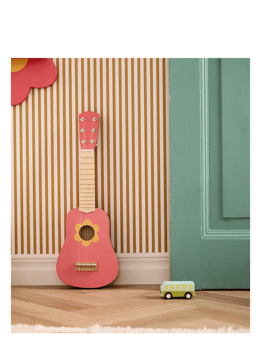 Kid's Concept - Guitar flower pink - musikinstrument - pink - 2