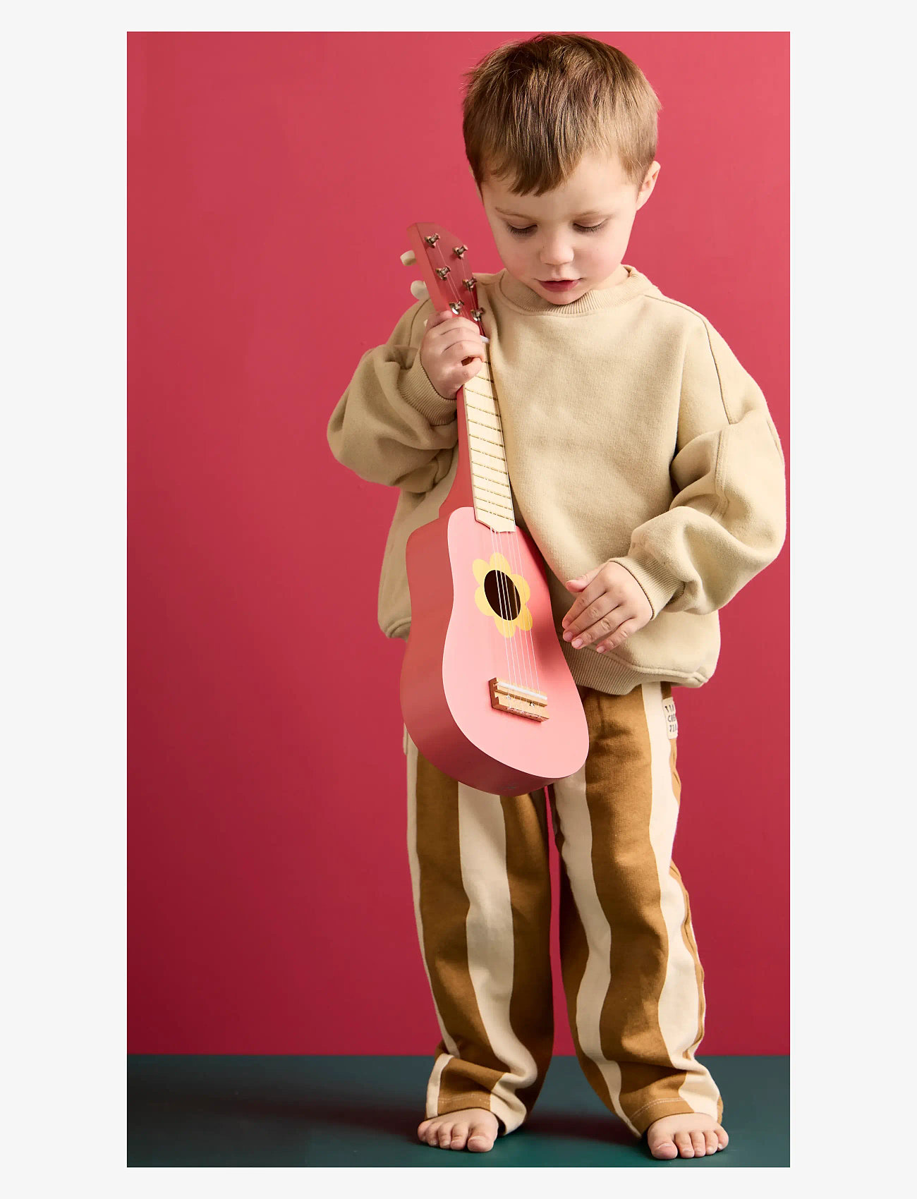 Kid's Concept - Guitar flower pink - musikinstrumenter - pink - 5