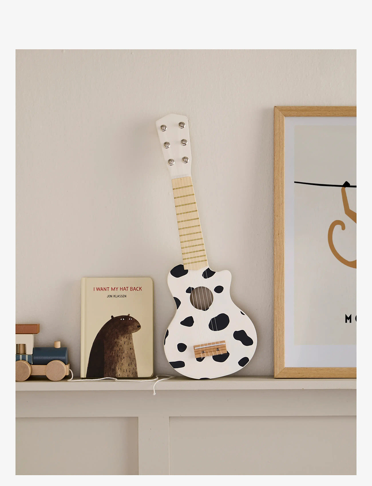 Kid's Concept - Guitar black white - musikinstrument - white - 1