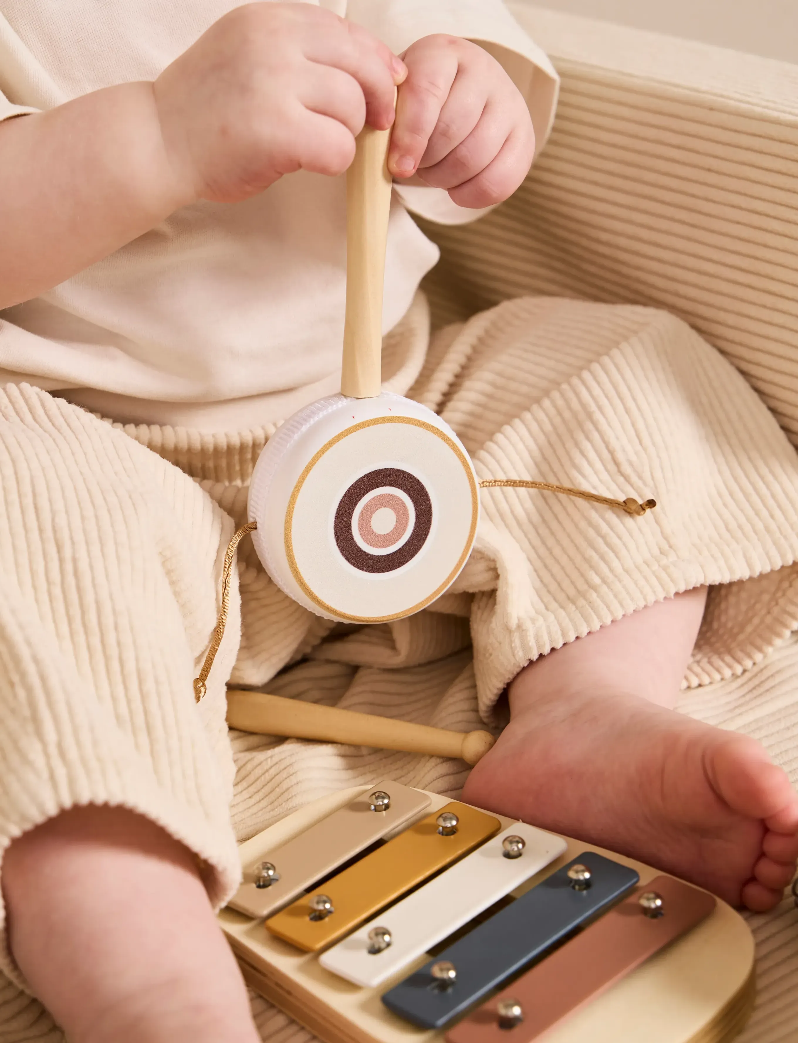 Kid's Concept - Music set brown - laveste priser - brown - 3