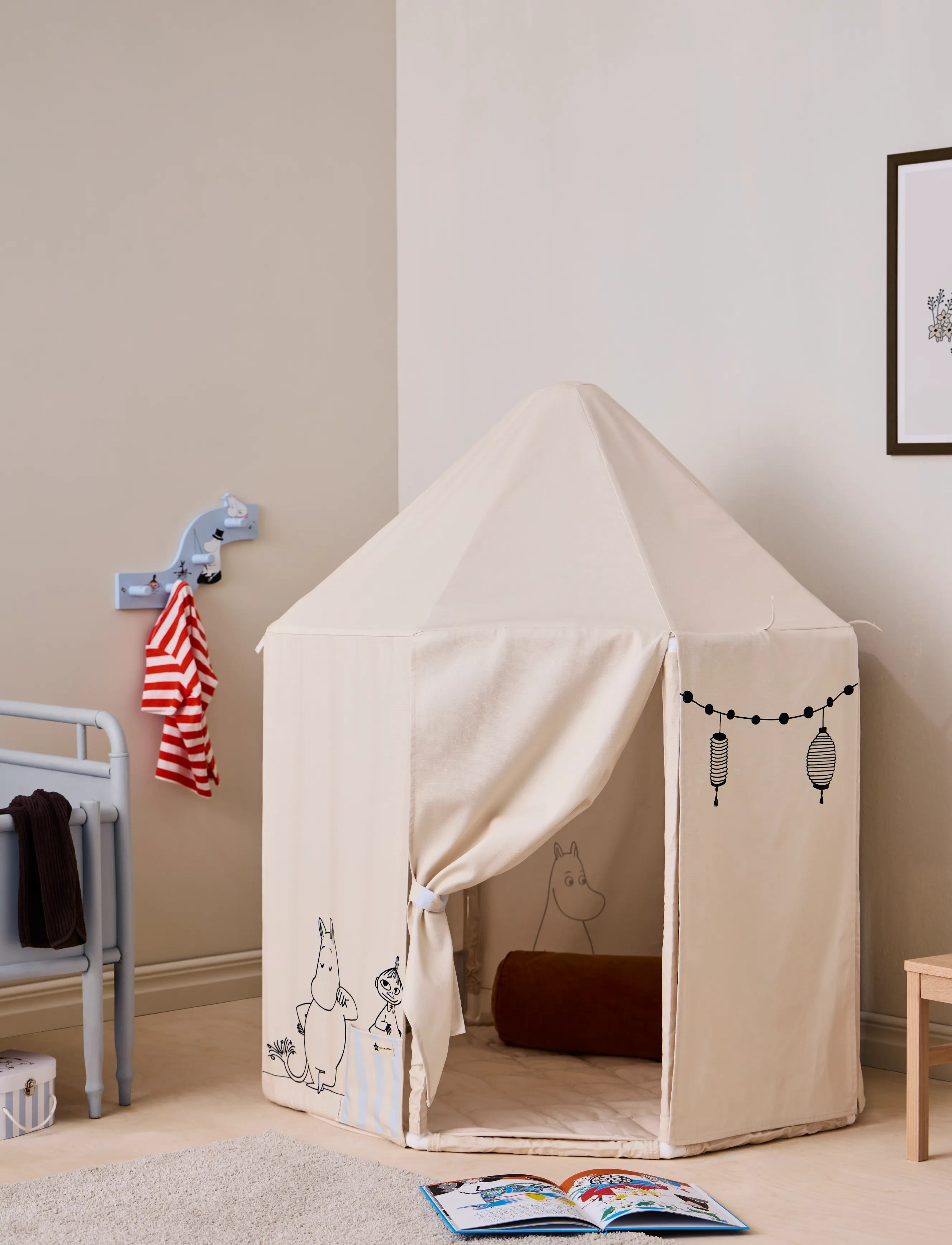 Kid's Concept - Tent MOOMIN - legetelte - nature - 1
