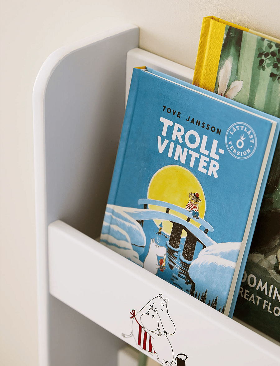 Kid's Concept - Book display MOOMIN - möbel - white - 4