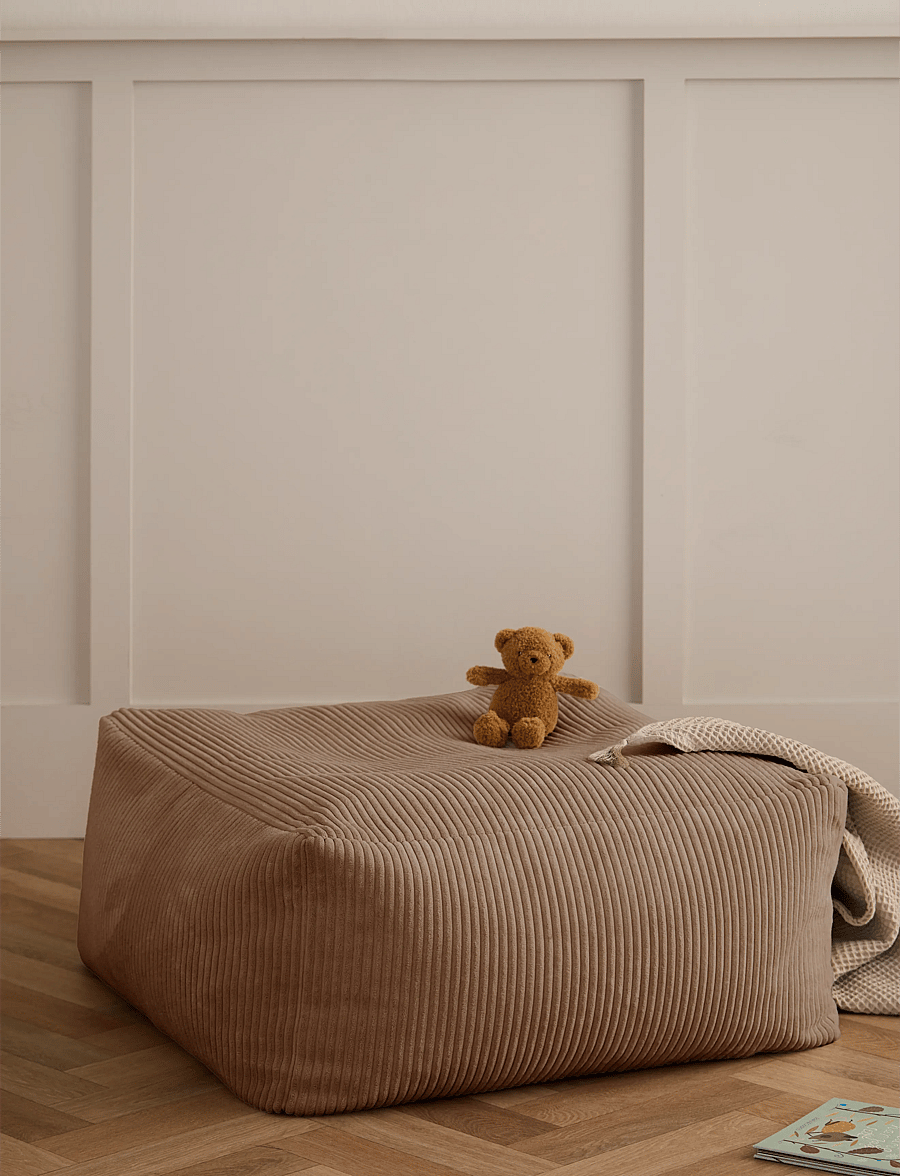 Kid's Concept - Pouffe brown - sittpuffar & fåtöljer - brown - 0