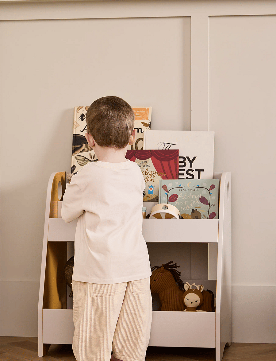 Kid's Concept - Storage grey mustard STAR - grey - 0