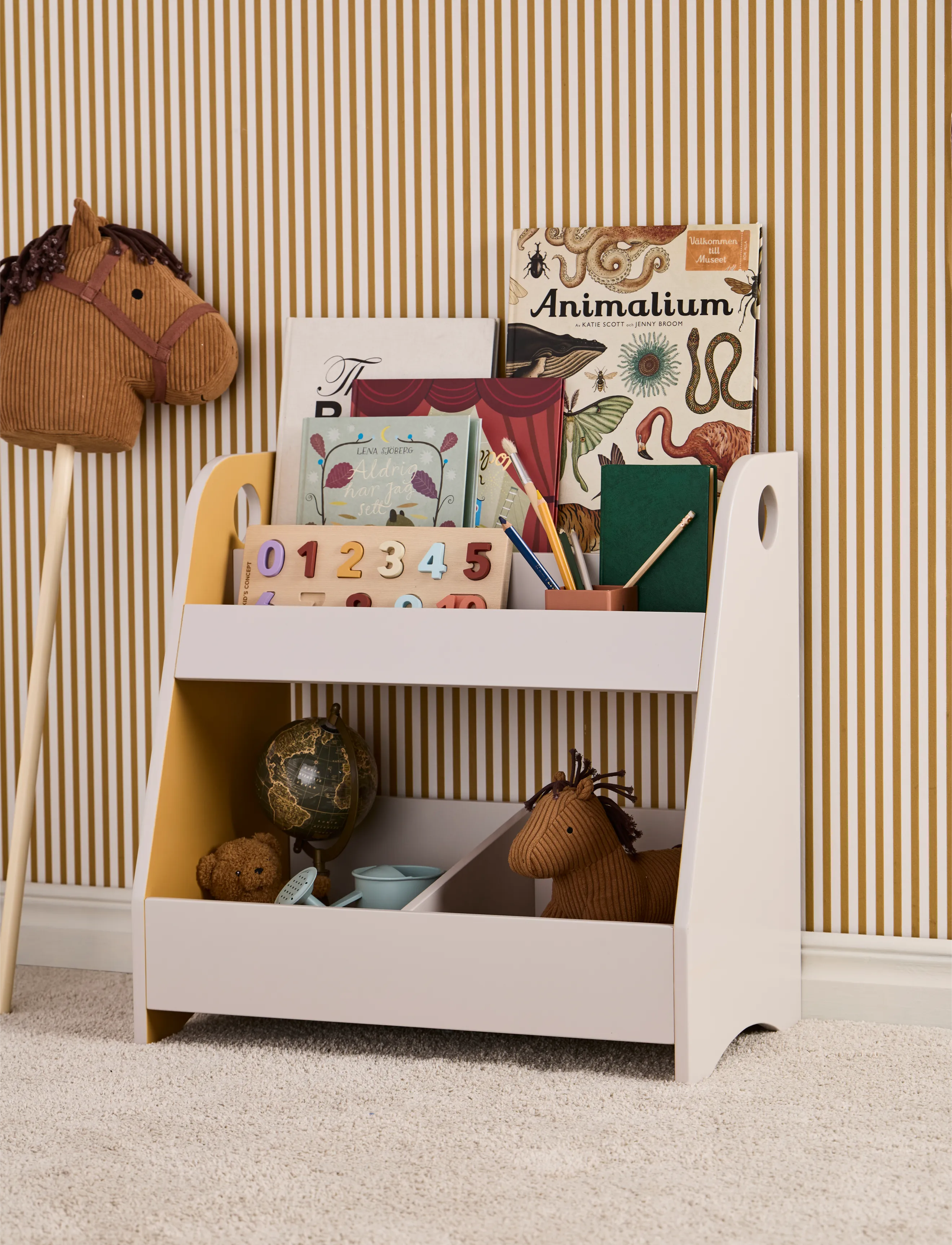 Kid's Concept - Storage grey mustard STAR - grey - 4
