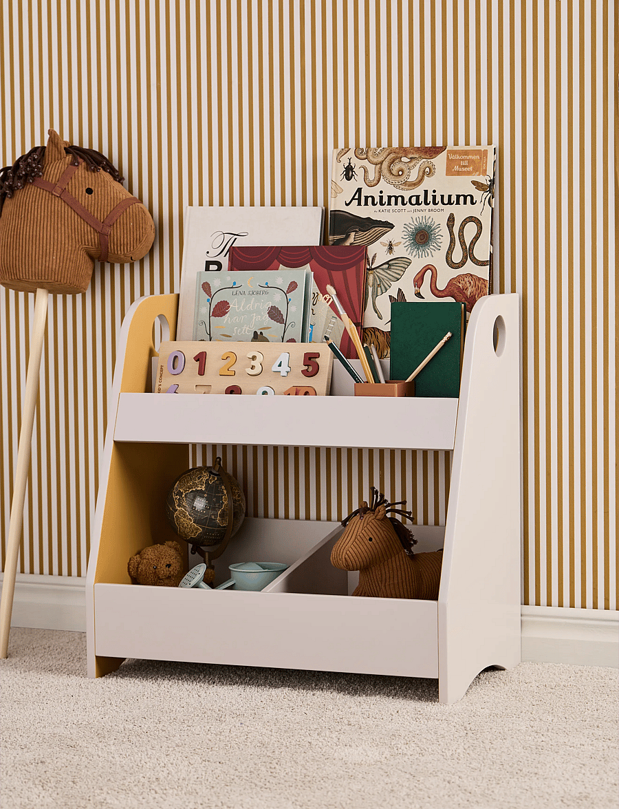 Kid's Concept - Storage grey mustard STAR - grey - 4