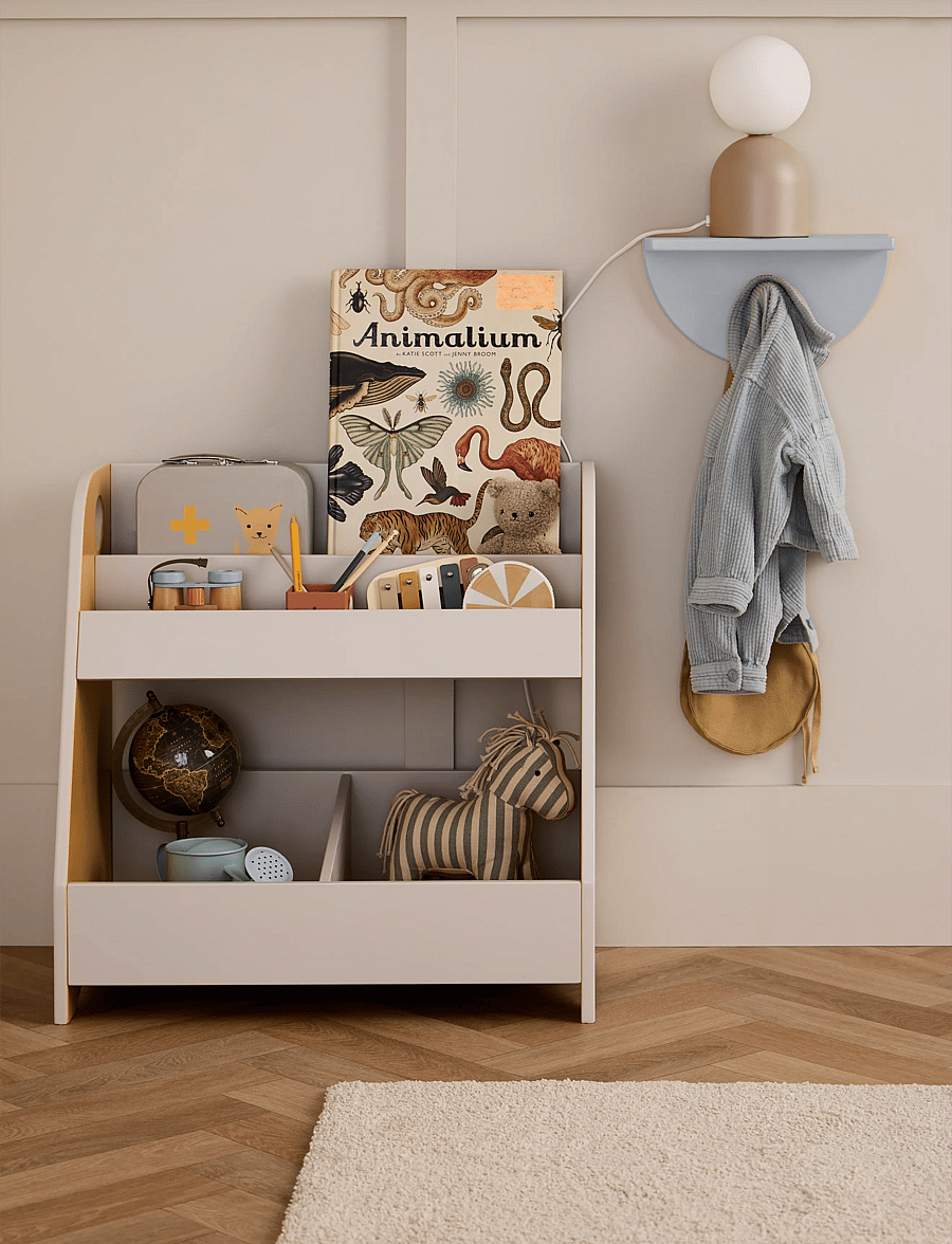 Kid's Concept - Storage grey mustard STAR - grey - 5