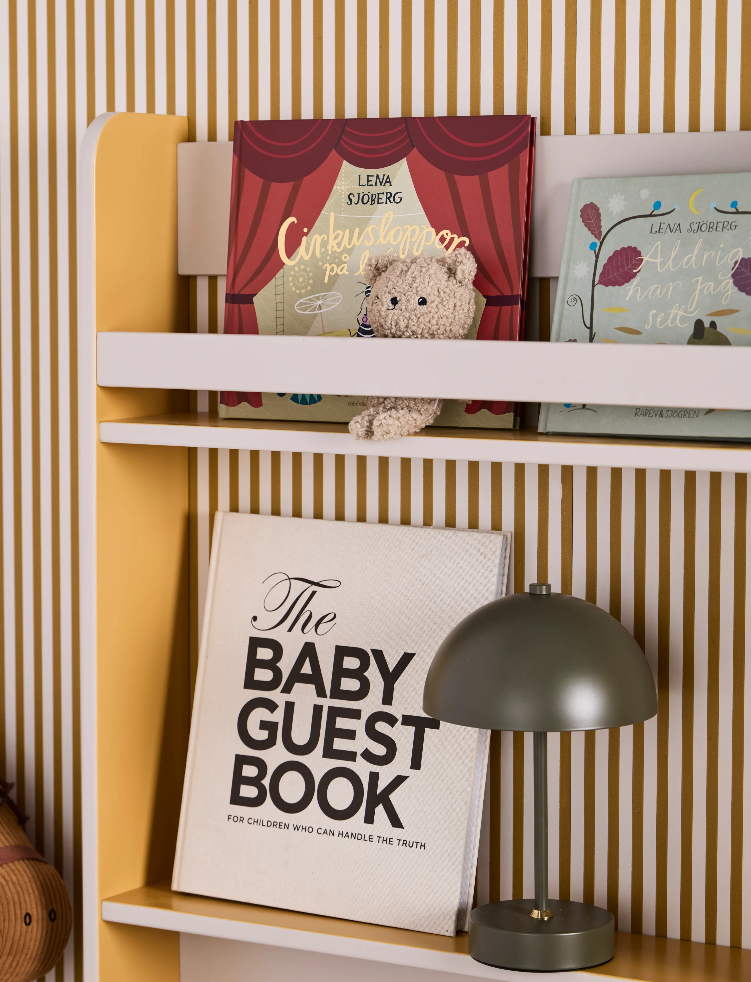 Kid's Concept - Book display grey mustard STAR - hyllor - grey - 3