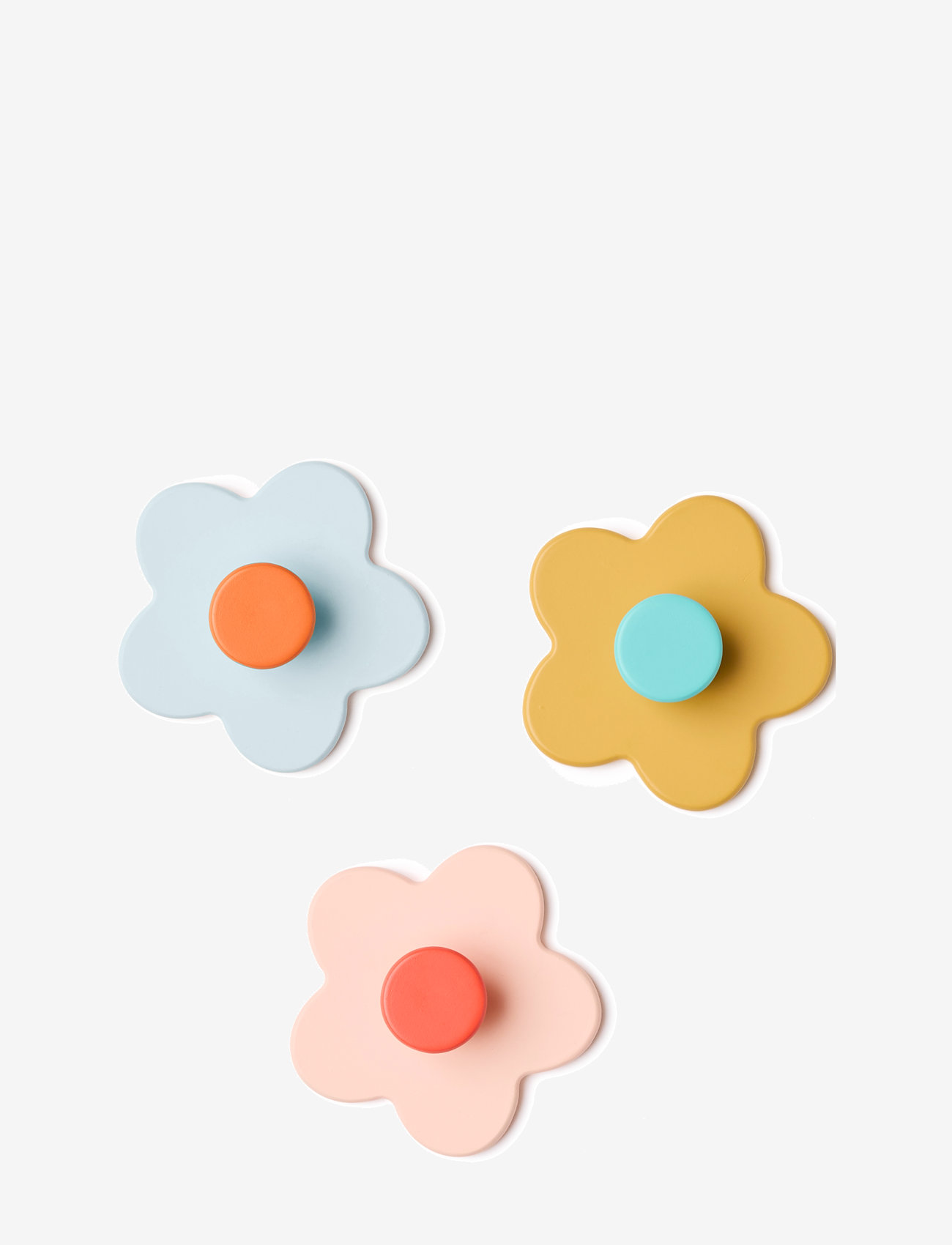 Kid's Concept - Hook flower mix 3 pcs - konksud ja riputid - multi - 1