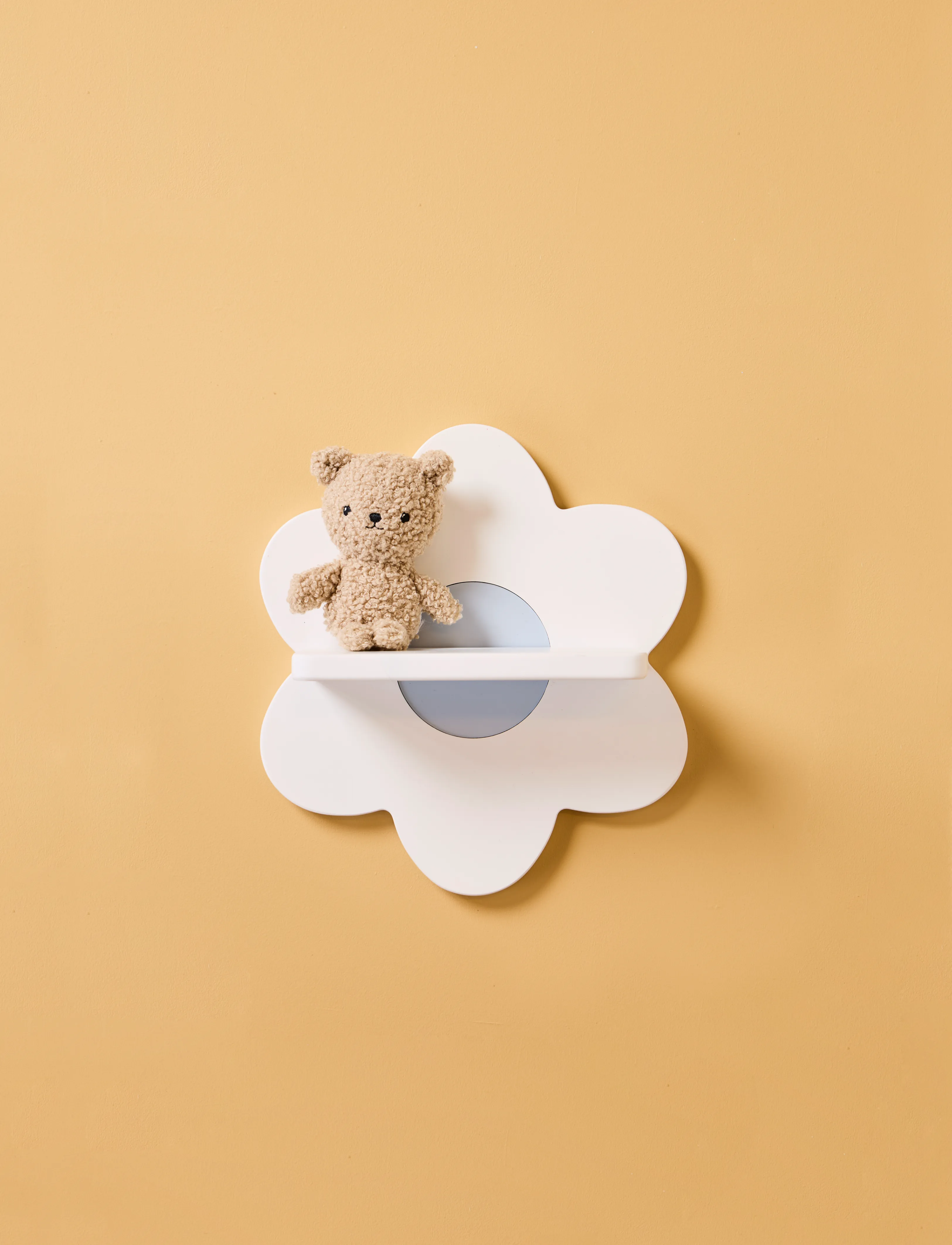 Kid's Concept Shelf Flower White, One Size, Furniture, Weiß - Shelves, Kinder