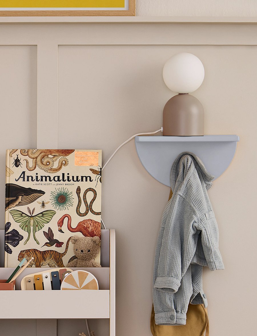 Kid's Concept - Shelf circle light blue STAR - riiulid - blue - 0