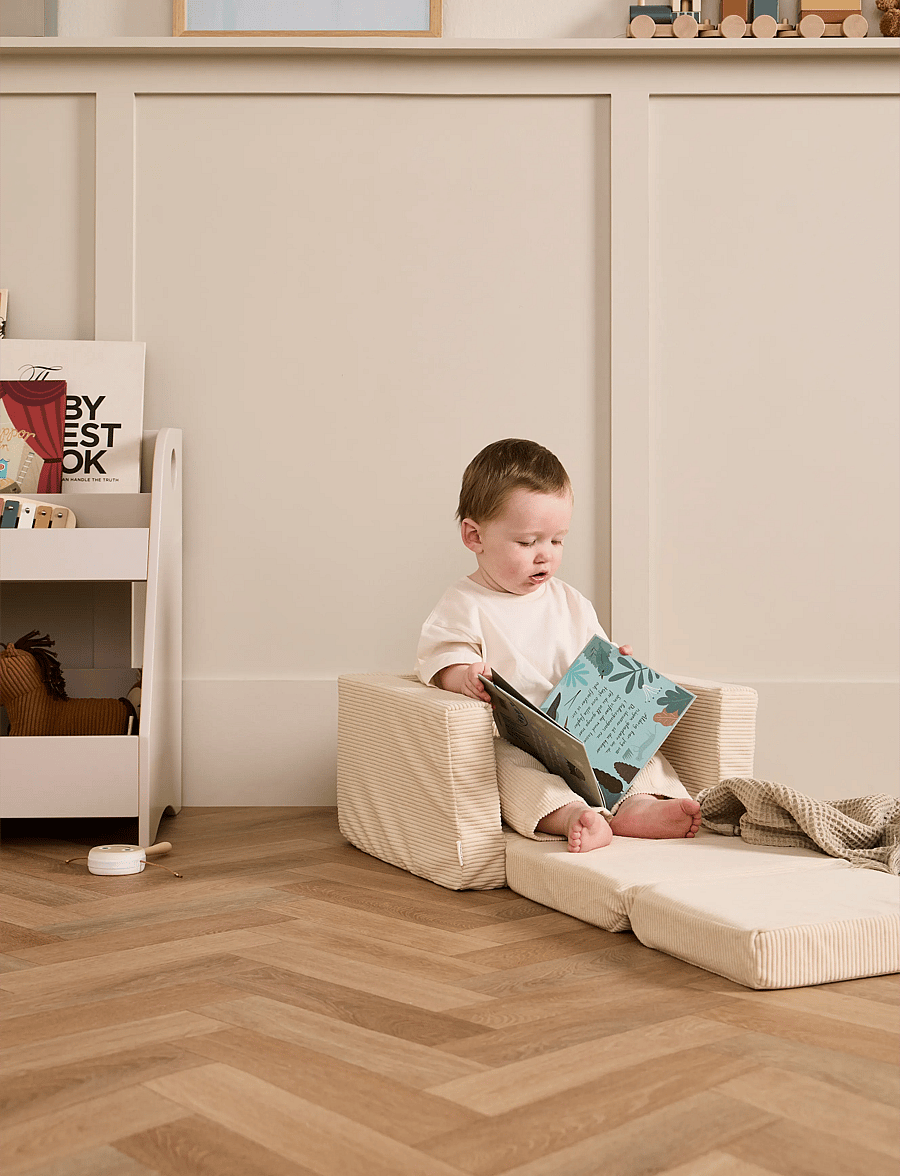 Kid's Concept - Armchair foldable off-white - poufs & lehnstühle - nature - 4