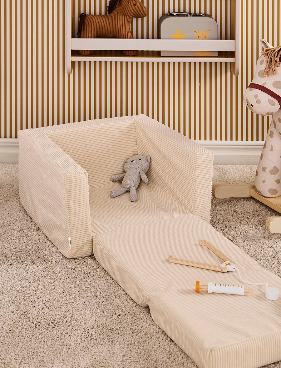 Kid's Concept - Armchair foldable off-white - poufs & lehnstühle - nature - 5
