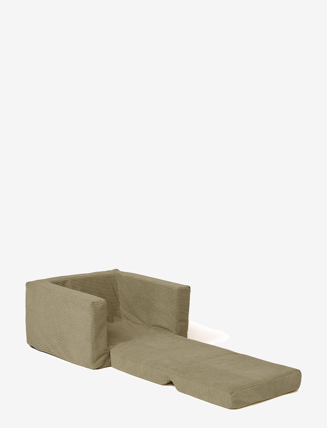 Kid's Concept - Armchair foldable green - puffer og lenestoler - green - 2