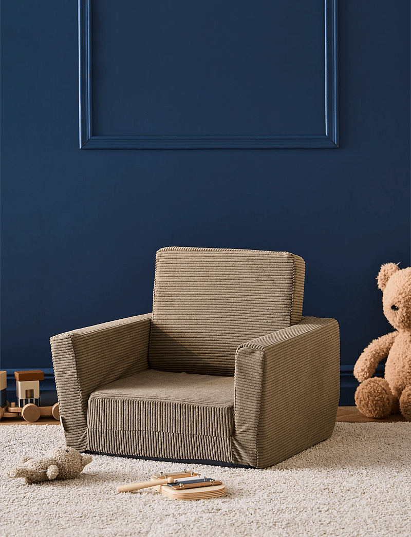 Kid's Concept - Armchair foldable green - poufs & lehnstühle - green - 0