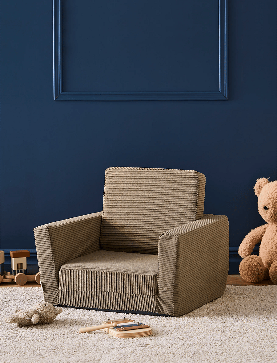 Kid's Concept - Armchair foldable green - gólfpúðar og hægindastólar - green - 0
