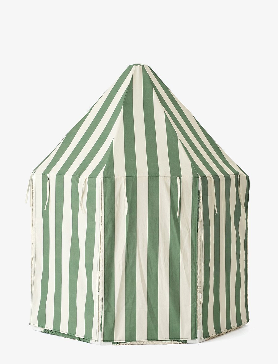 Kid's Concept - Pavilion tent stripe green - multi coloured - 1