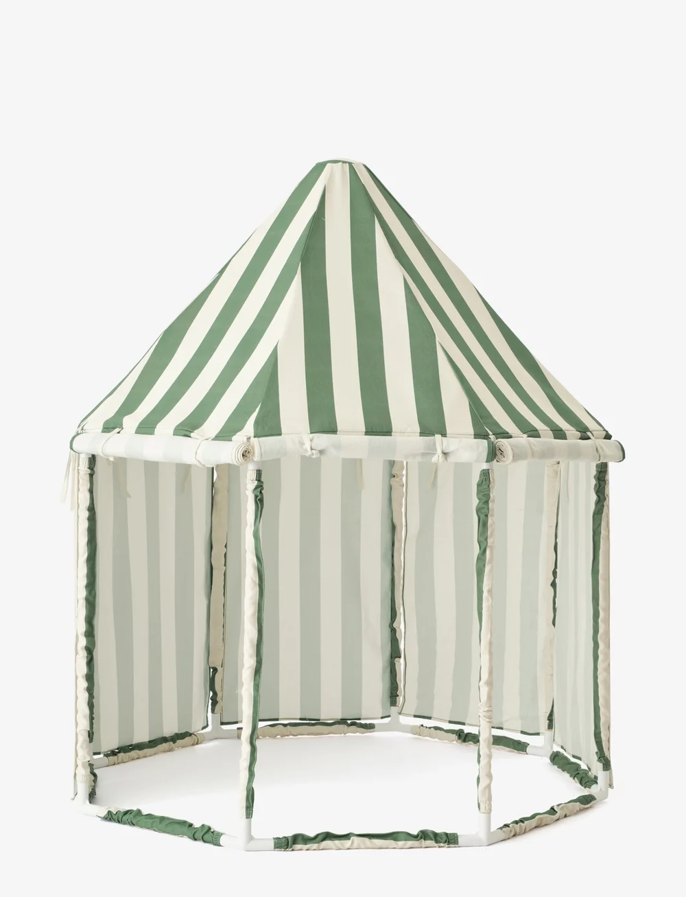 Kid's Concept - Pavilion tent stripe green - spielzelte und -tunnel - multi coloured - 3