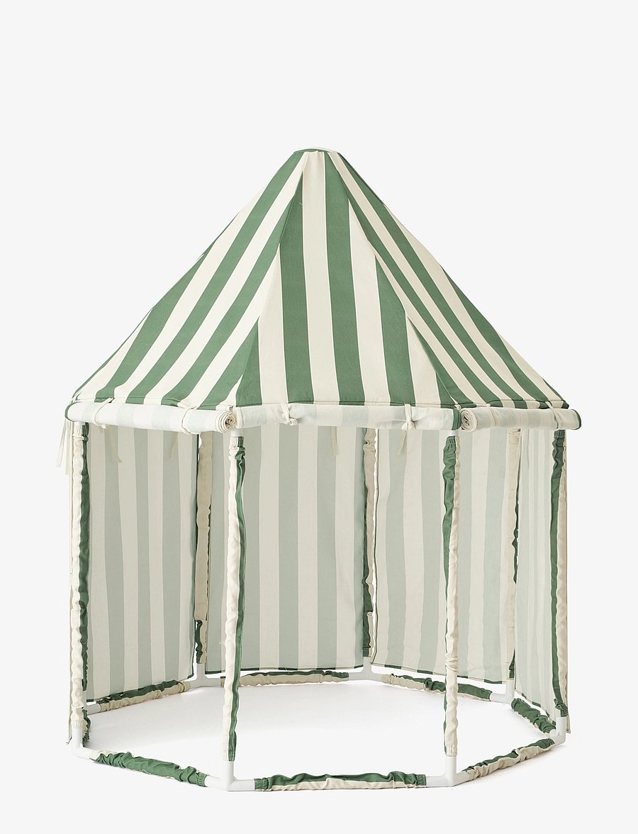 Kid's Concept - Pavilion tent stripe green - multi coloured - 3