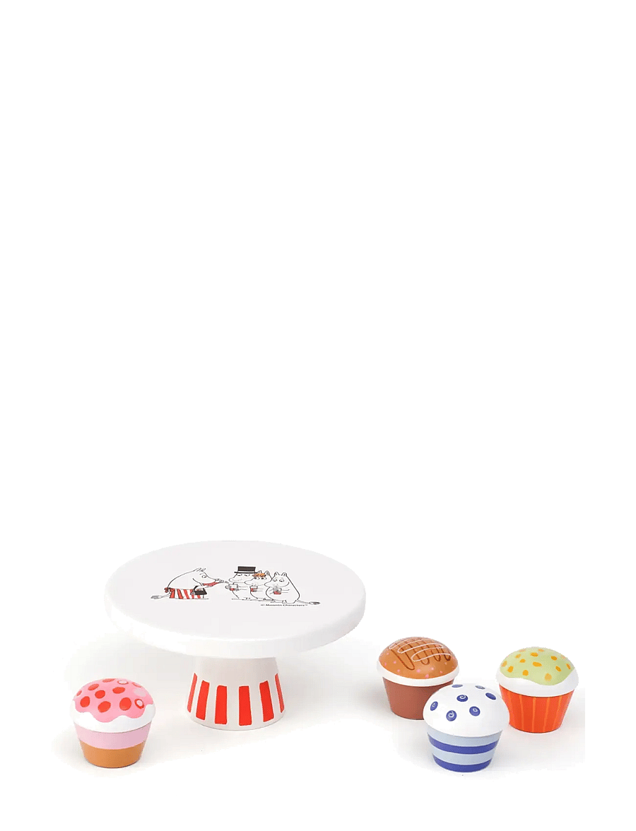 Kid's Concept - Cake stand cupcakes MOOMIN - mängutoit ja -koogid - multi - 1