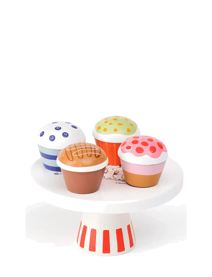 Kid's Concept - Cake stand cupcakes MOOMIN - mängutoit ja -koogid - multi - 2
