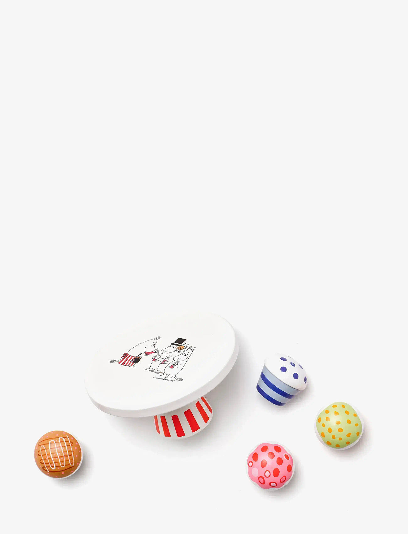 Kid's Concept - Cake stand cupcakes MOOMIN - Žaislinis maistas ir tortai - multi - 3