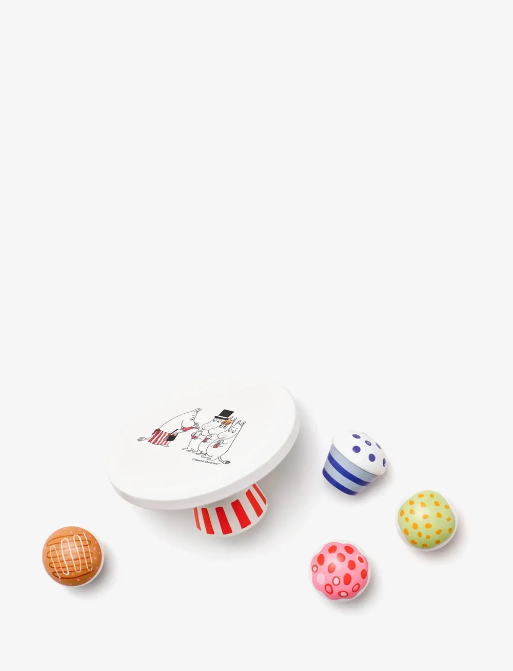 Kid's Concept - Cake stand cupcakes MOOMIN - spielzeuglebensmittel & -torten - multi - 3