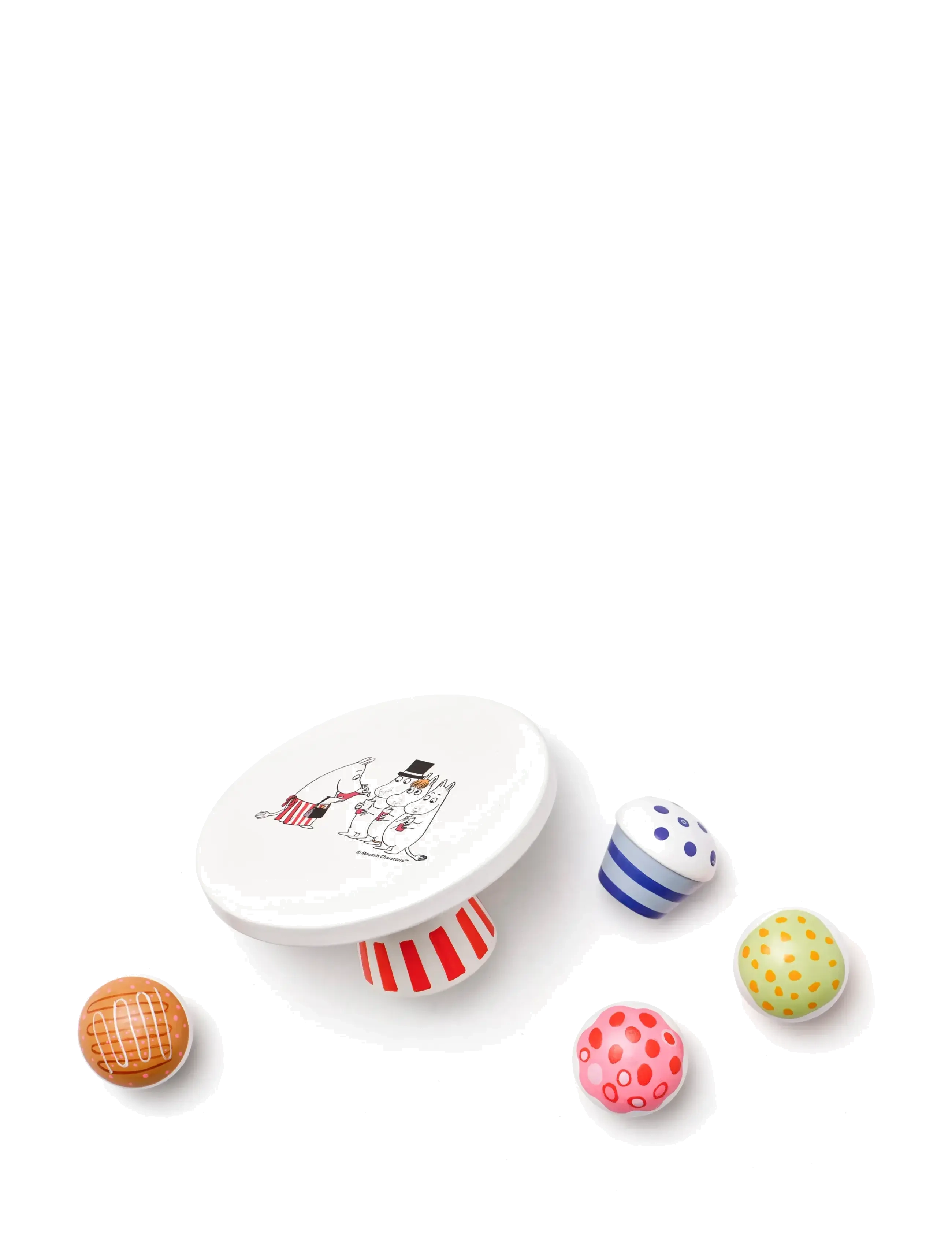 Kid's Concept - Cake stand cupcakes MOOMIN - mängutoit ja -koogid - multi - 3