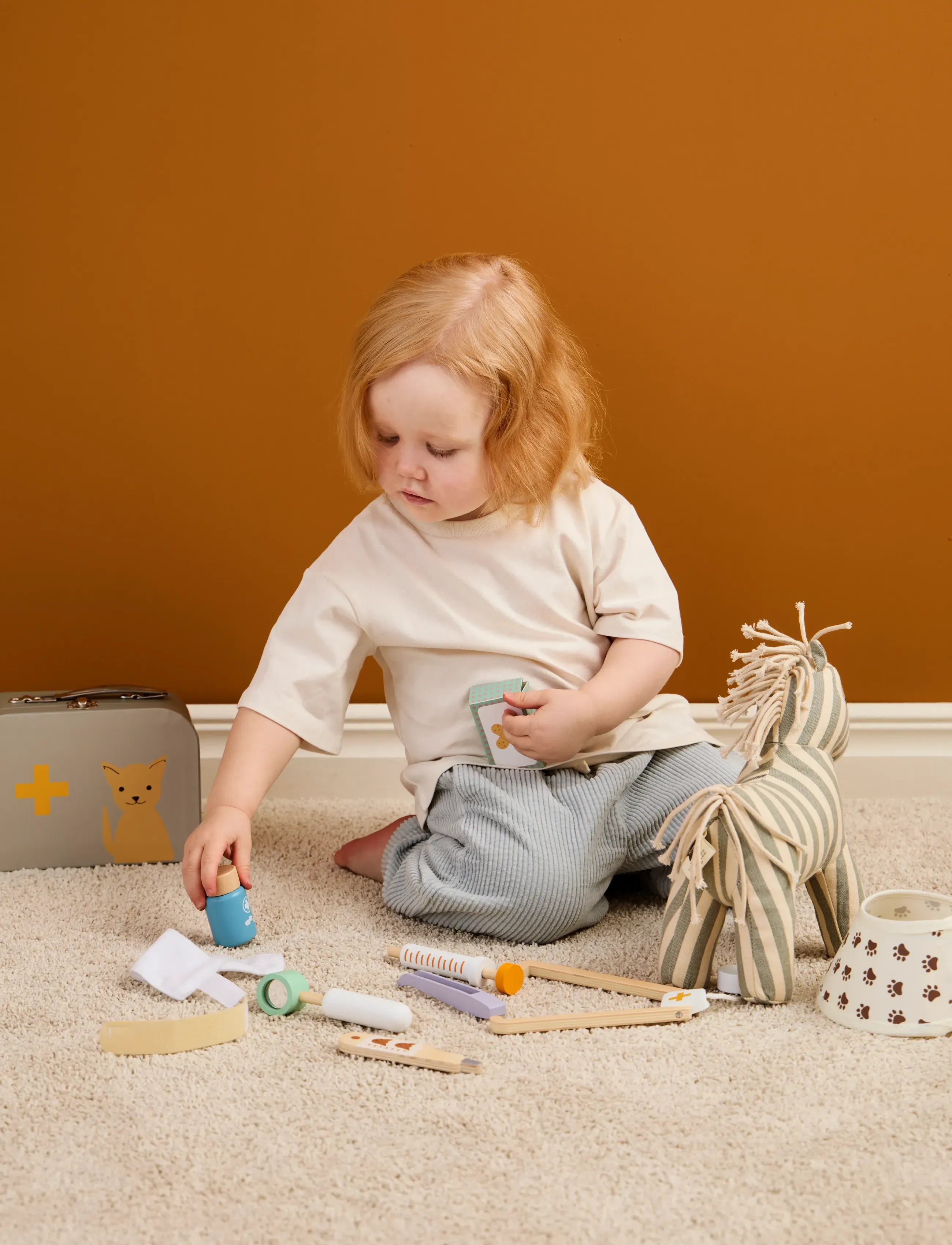 Kid's Concept - Veterinary set KID'S HUB - lægesæt - multi - 4